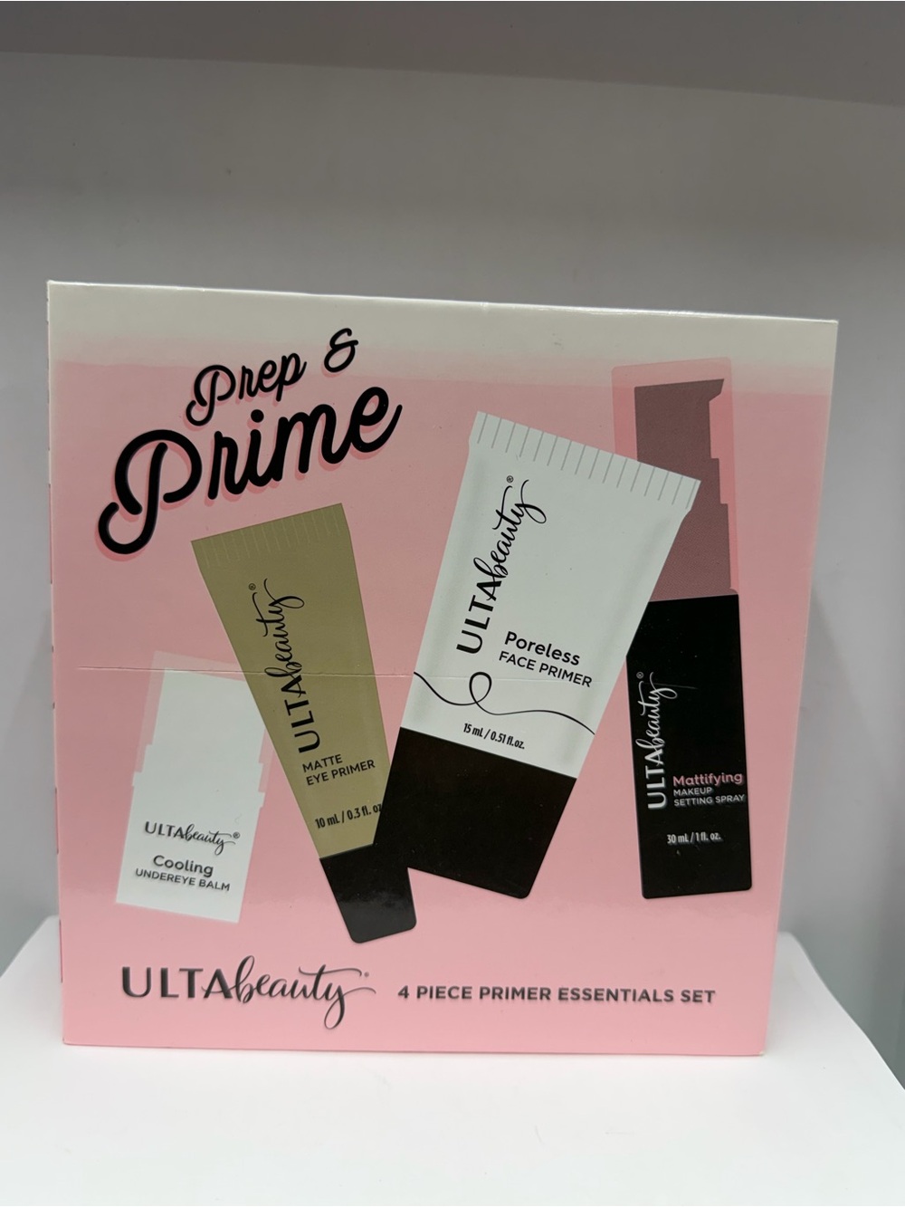 Ulta Beauty Prep & Prime 4 Piece Primer Essentials Set – New in Box